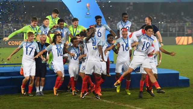 Сборная Британии U-17 выиграла чемпионат мира, разгромив Испанию Сборная Британии U-17 выиграла чемпионат мира, разгромив Испанию