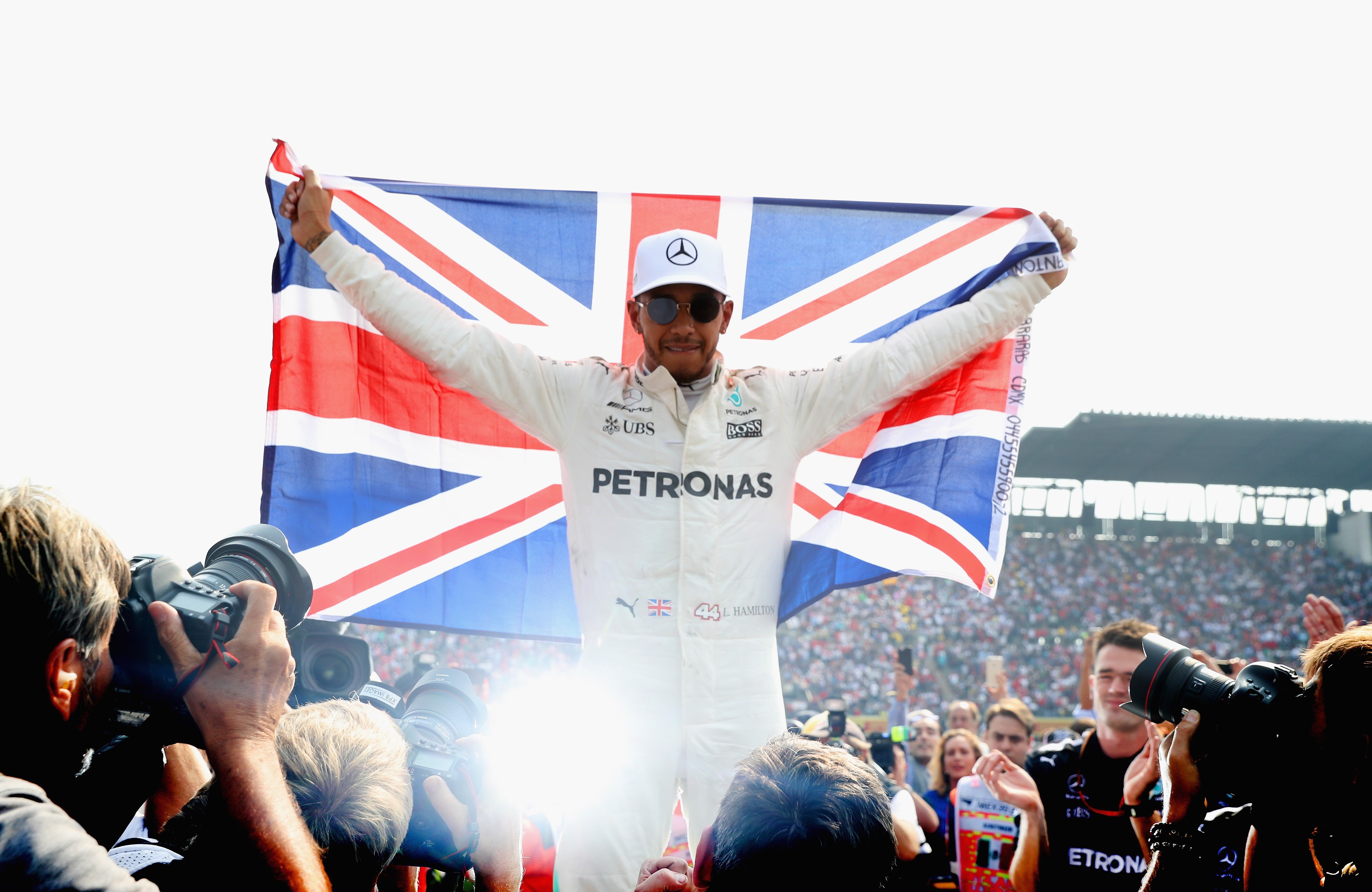 Lewis Hamilton (Mercedes) au Grand Prix du Mexique 2017