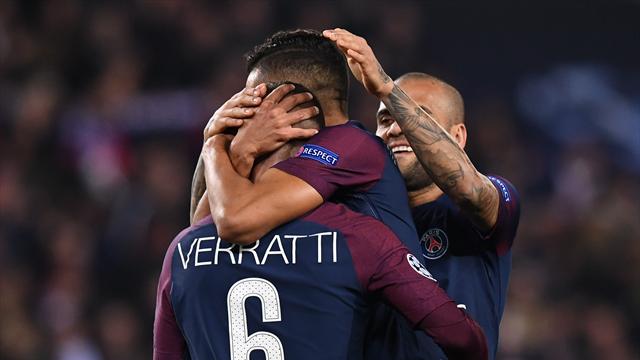 Une action de grande classe et, surprise, c’est Verratti qui marque