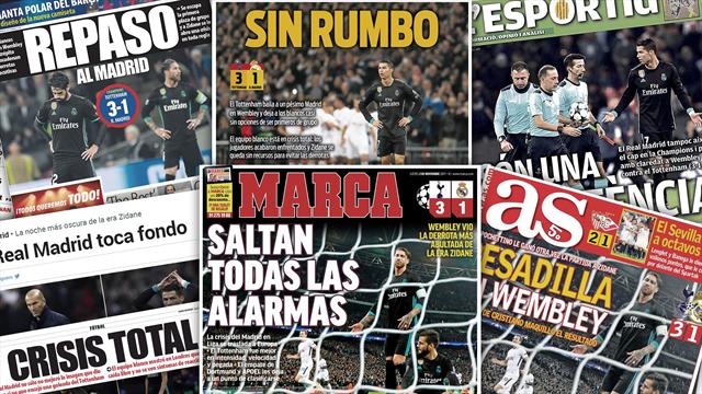 Il n’y a aucun doute pour la presse espagnole : le Real Madrid « est en crise »