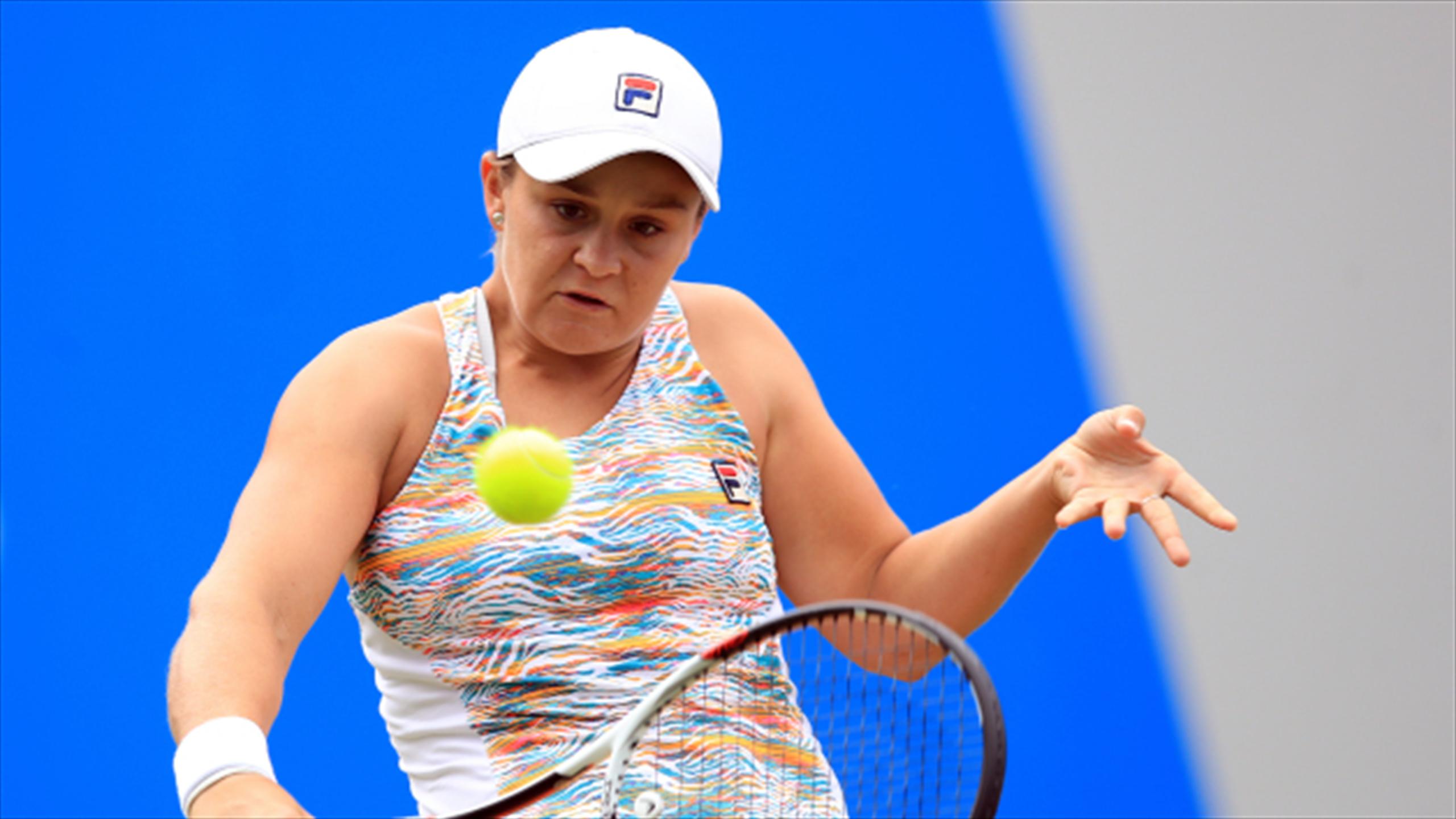 Barty through to semifinals of WTA Elite Trophy after beating Kerber