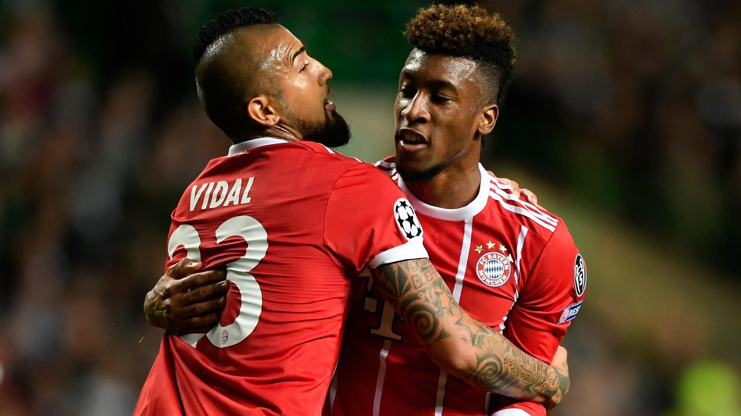 Seconda Maglia FC Bayern München Kingsley Coman Seconda Maglia FC Bayern München Kingsley Coman