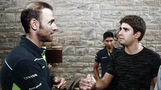 Mikel Landa, ambicioso a por el Giro y asumiendo su liderato compartido con Valverde