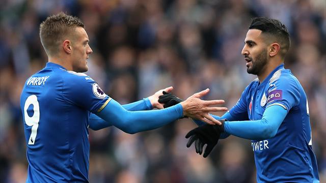 Vardy and Mahrez strike as Leicester beat Watford