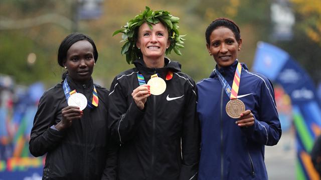 Flanagan scores stunning victory in NYC marathon