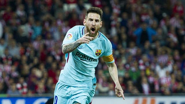 Boum ! Sur coup-franc, Messi a envoyé un missile dans la cage de Las Palmas