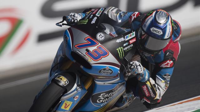 Tony Arbolino ed Alex Marquez chiudono in vetta con tempi da record i test in Moto2-Moto3