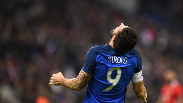 Lack of playing time could cost Giroud France World Cup spot