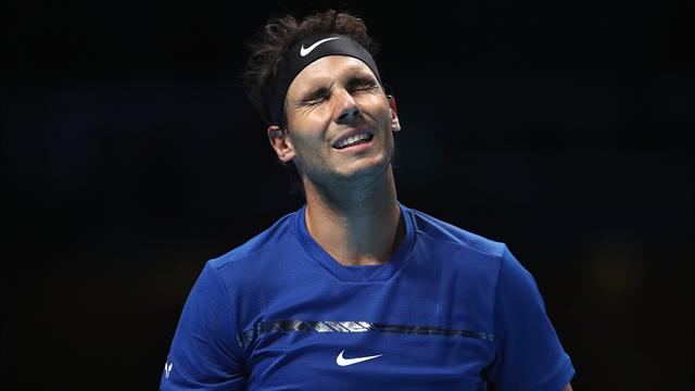 ATP Finals 2017, Nadal-Goffin: La rodilla pudo al corazón (6-7(5), 7-6(4) y 4-6)