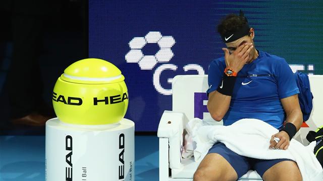 Injured Nadal pulls out of ATP Finals