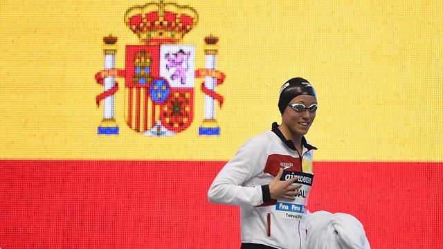 Jessica Vall, nuevo récord de España en los 200 metros braza en piscina corta