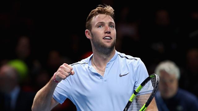 Jack Sock pips Marin Cilic in final-set tie-break