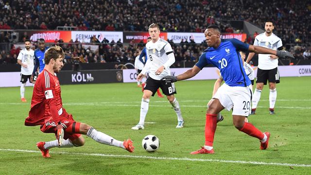 Amistoso, Alemania-Francia: Stindl evita el batacazo de la campeona en el 92' (2-2)