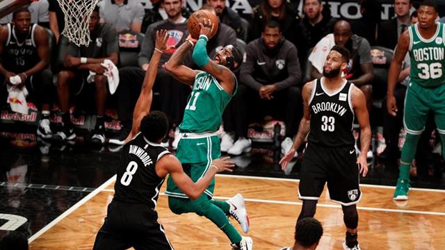 Irving sigue encendido y lidera decimotercera victoria consecutiva de los Celtics Irving sigue encendido y lidera decimotercera victoria consecutiva de los Celtics