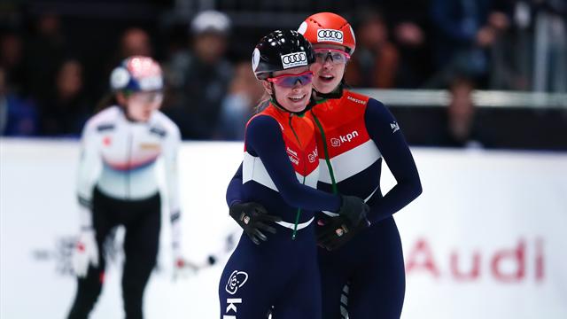 Shorttrackvrouwen mogen olympische koffers alvast pakken