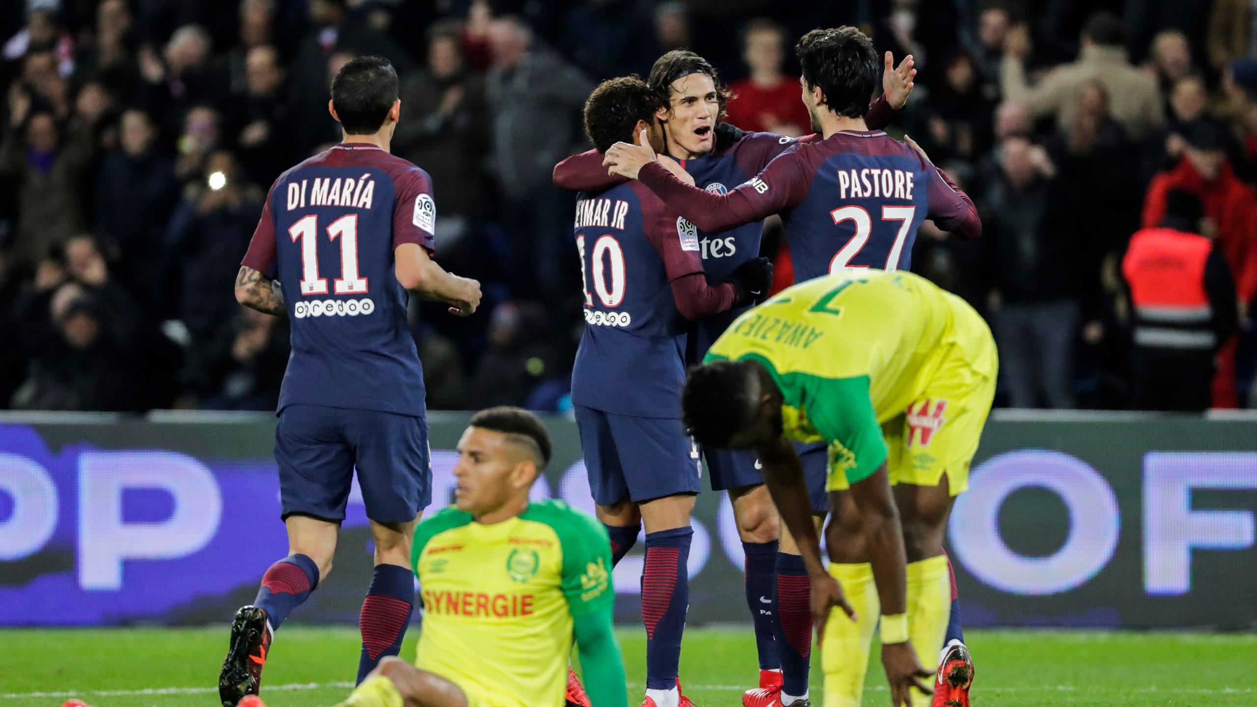 Foot Psg Nantes Sur Quelle Chaine Le PSG domine Nantes pour prendre 6 points d'avance en tête du