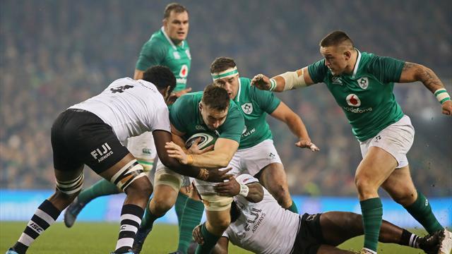 Second-string Ireland given scare by brave Fiji