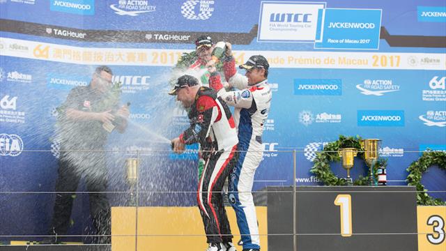 Huff makes history in Macau, Michelisz sets up Qatar title showdown