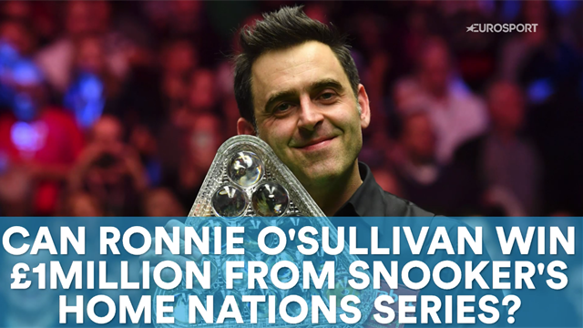Can Ronnie O'Sullivan win £1m from snooker's Home Nations series? Can Ronnie O'Sullivan win £1m from snooker's Home Nations series?