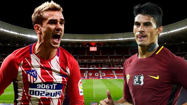 Champions League 2017/18, Atlético-Roma: La previa en 60 segundos Champions League 2017/18, Atlético-Roma: La previa en 60 segundos