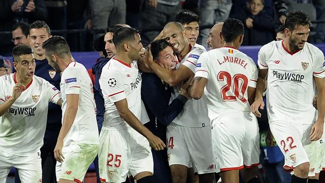 Champions League, NK Maribor-Sevilla: ¡Va por ti Toto! (1-1)