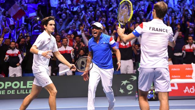 France win doubles, go 2-1 up in Davis Cup final