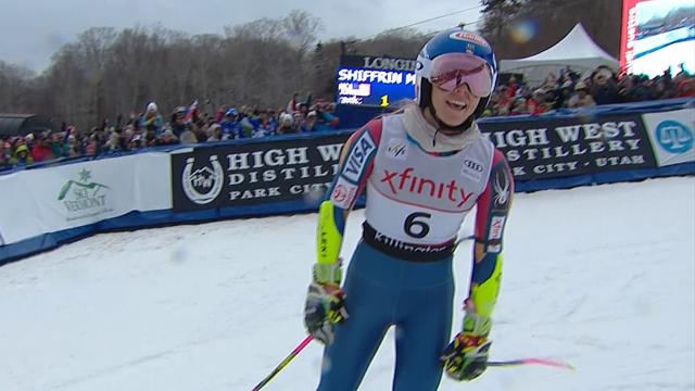 Mikaela Shiffrin sets blistering pace, but settles for second Mikaela Shiffrin sets blistering pace, but settles for second