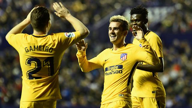 Griezmann et Gameiro retrouvent le sourire, l’Atlético aussi