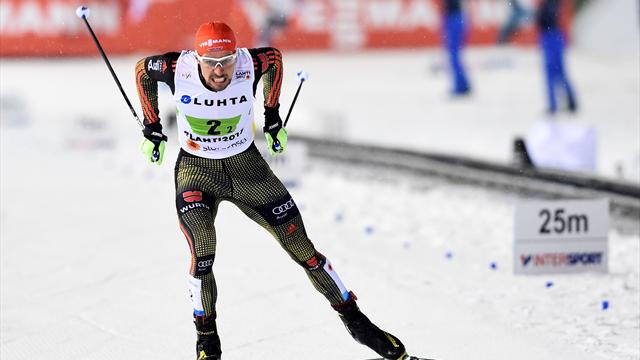 "Bin megahappy!" Rydzek sprintet auf Platz zwei