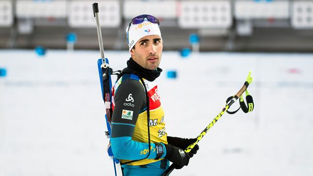 Boe a gagné le sprint mais Fourcade, deuxième, est en embuscade