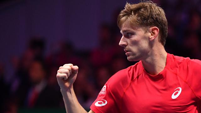Impérial face à Tsonga, Goffin avait remis la Belgique en selle