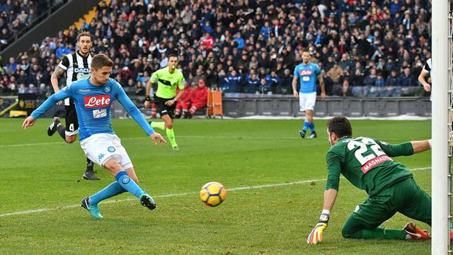 Napoli-Udinese: probabili formazioni e statistiche