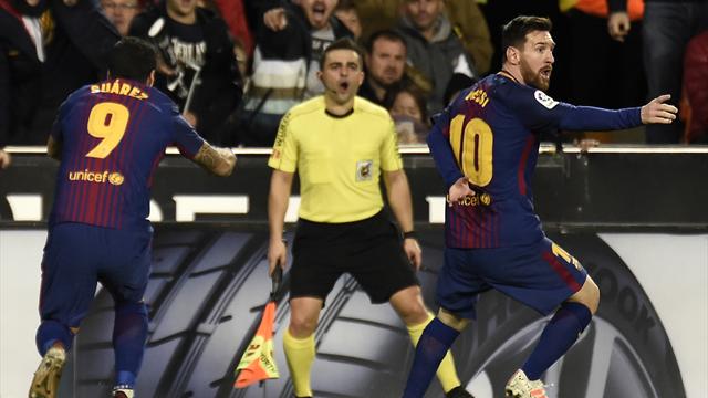 Tout le monde a vu le but de Messi… sauf l’arbitre
