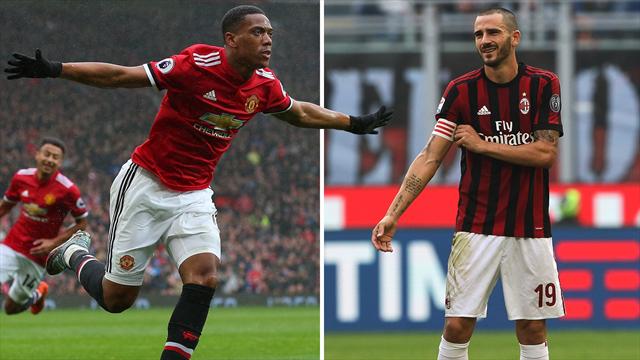 Doppelschlag im Winter? Real an Martial und Bonucci dran
