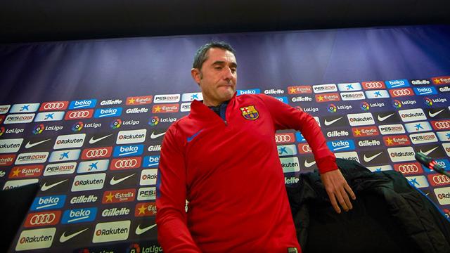 Valverde no da pistas sobre Iniesta y advierte: "A la contra son el mejor equipo de la Premier"