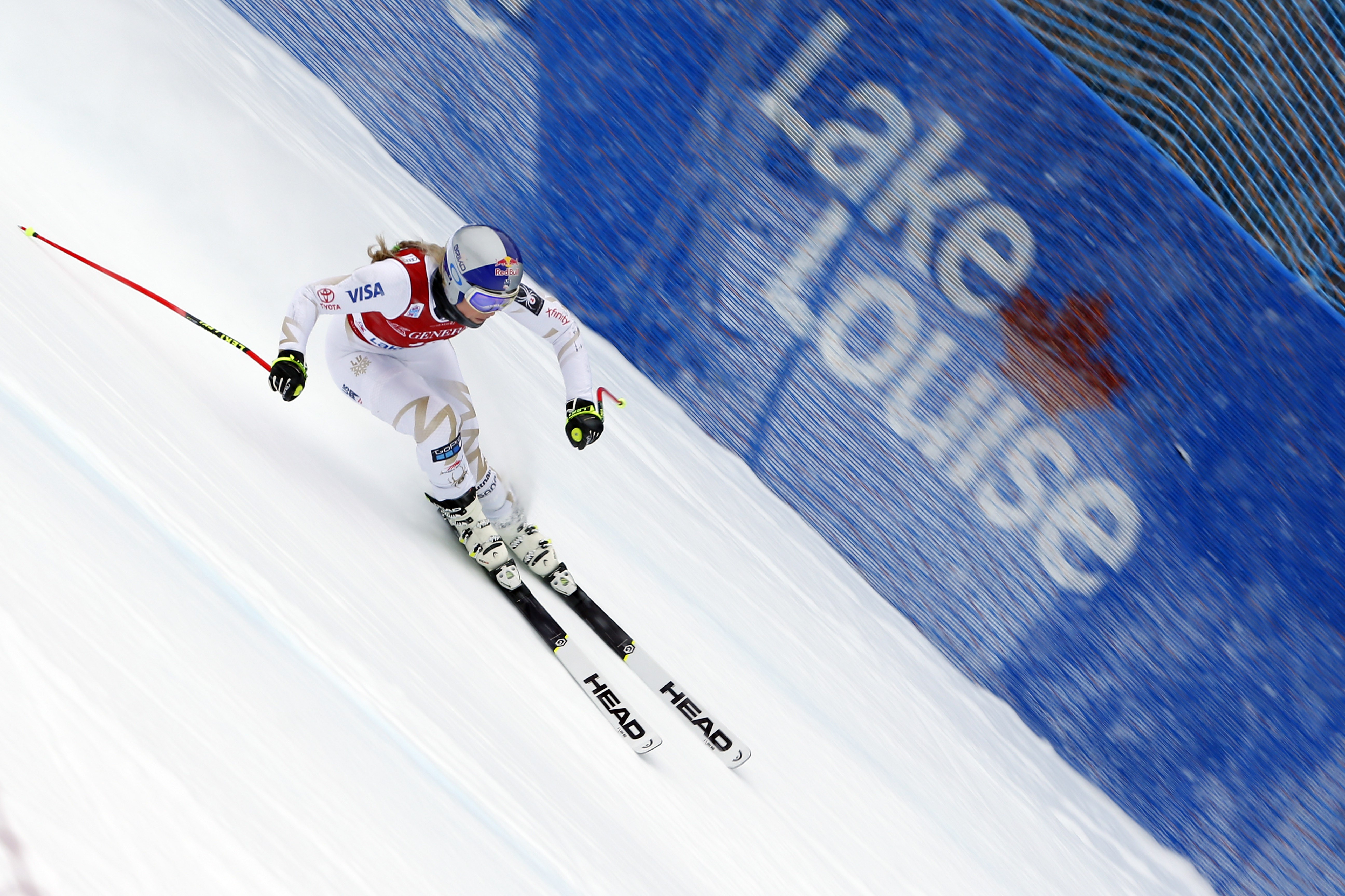 Lindsey Vonn à Lake Louise le 28 novembre 2017