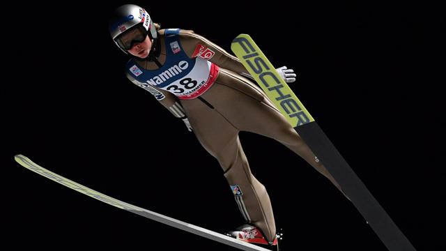 La norvegese Lundby domina i salti di allenamento; bene le sorelle Malsiner