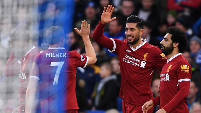 Liverpool cartonne, Tottenham décroche