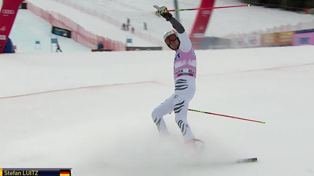 Stefan Luitz in testa nella 1^ manche del Super-G di Beaver Creek Stefan Luitz in testa nella 1^ manche del Super-G di Beaver Creek