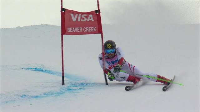 Gigante de Beaver Creek: Marcel Hirscher vuela para lograr su primera victoria de la temporada Gigante de Beaver Creek: Marcel Hirscher vuela para lograr su primera victoria de la temporada