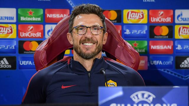 Di Francesco carica la Roma: "Contro lo Shakhtar con spensieratezza e determinazione"