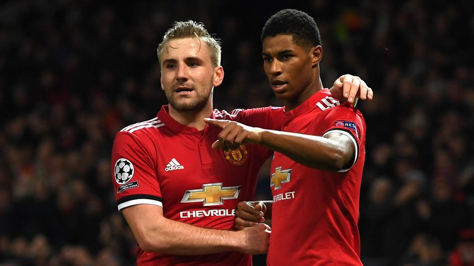 Luke Shaw, Marcus Rashford (Manchester United)