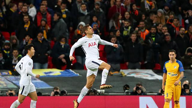 Llorente stars as second-string Spurs ease past Apoel