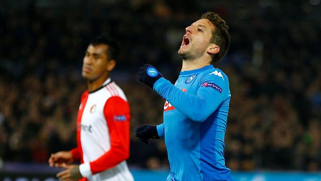 Il Napoli saluta la Champions: il Feyenoord vince 2-1, partenopei in Europa League