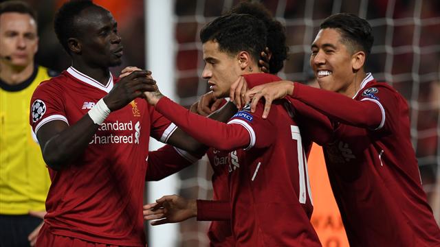 Liverpool's Fab Four smash seven past Spartak to top group