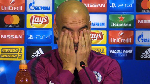 Pep Guardiola backs Manchester City to bounce back after first defeat of season