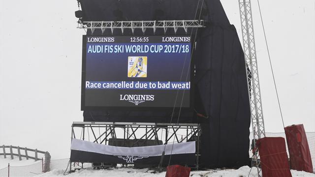 Nebbia e vento: cancellata la combinata alpina di St. Moritz
