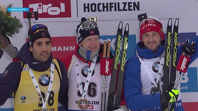 Biathlon: Victoria de Johannes Boe; Martin Fourcade, segundo Biathlon: Victoria de Johannes Boe; Martin Fourcade, segundo