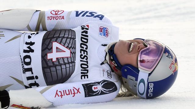 Blessée au dos, Vonn vit un début de saison cauchemardesque