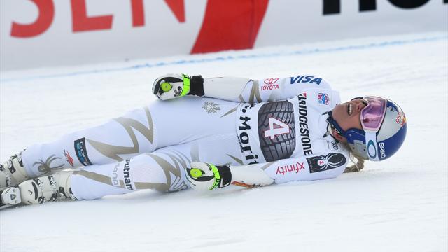 Vonn pulls out of Super-G race with back problem